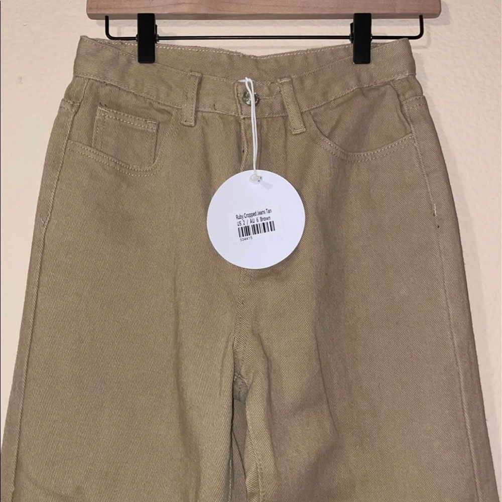 NWT Princess Polly Ruby Cropped Jeans